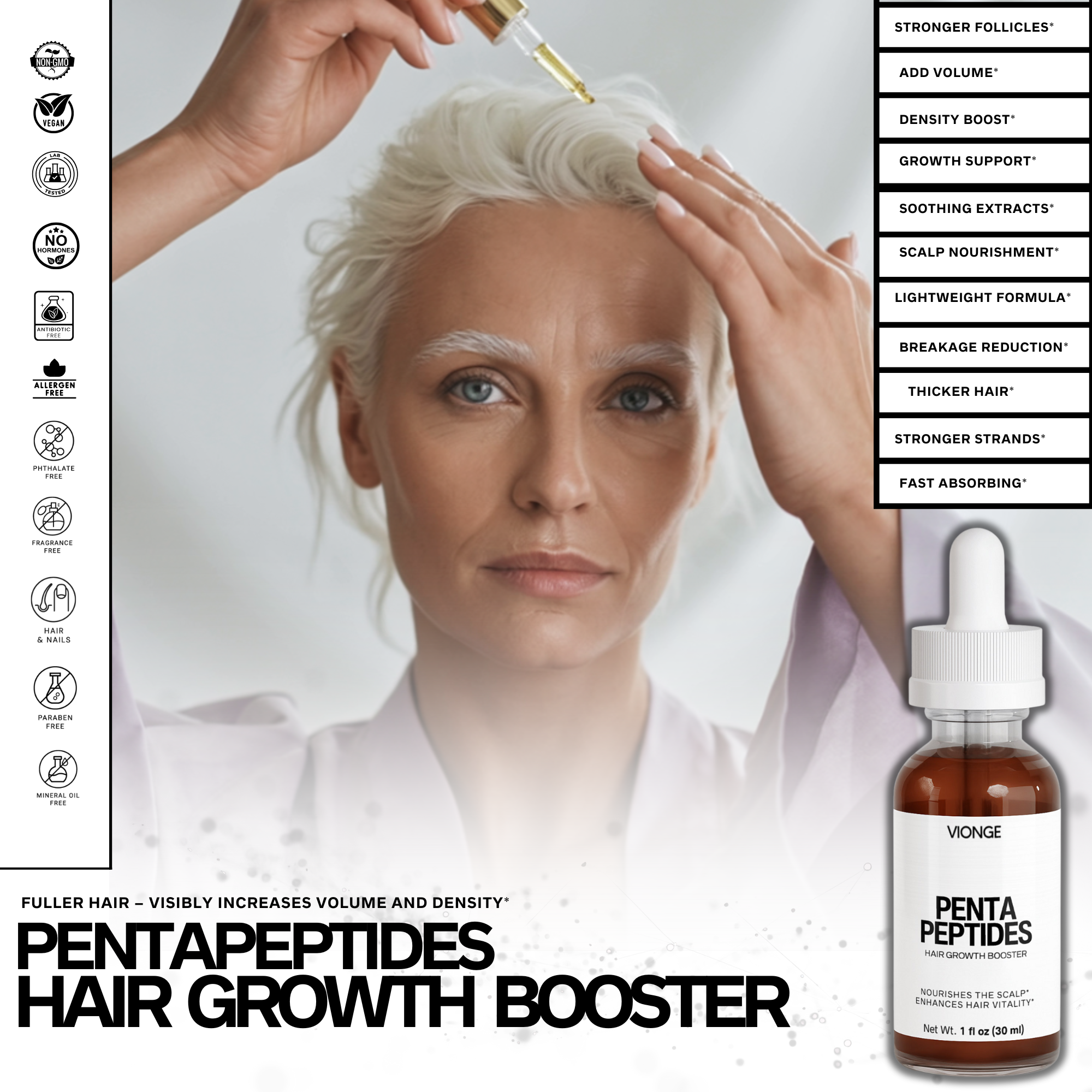 Vionge PentaPeptide Hair Growth Booster