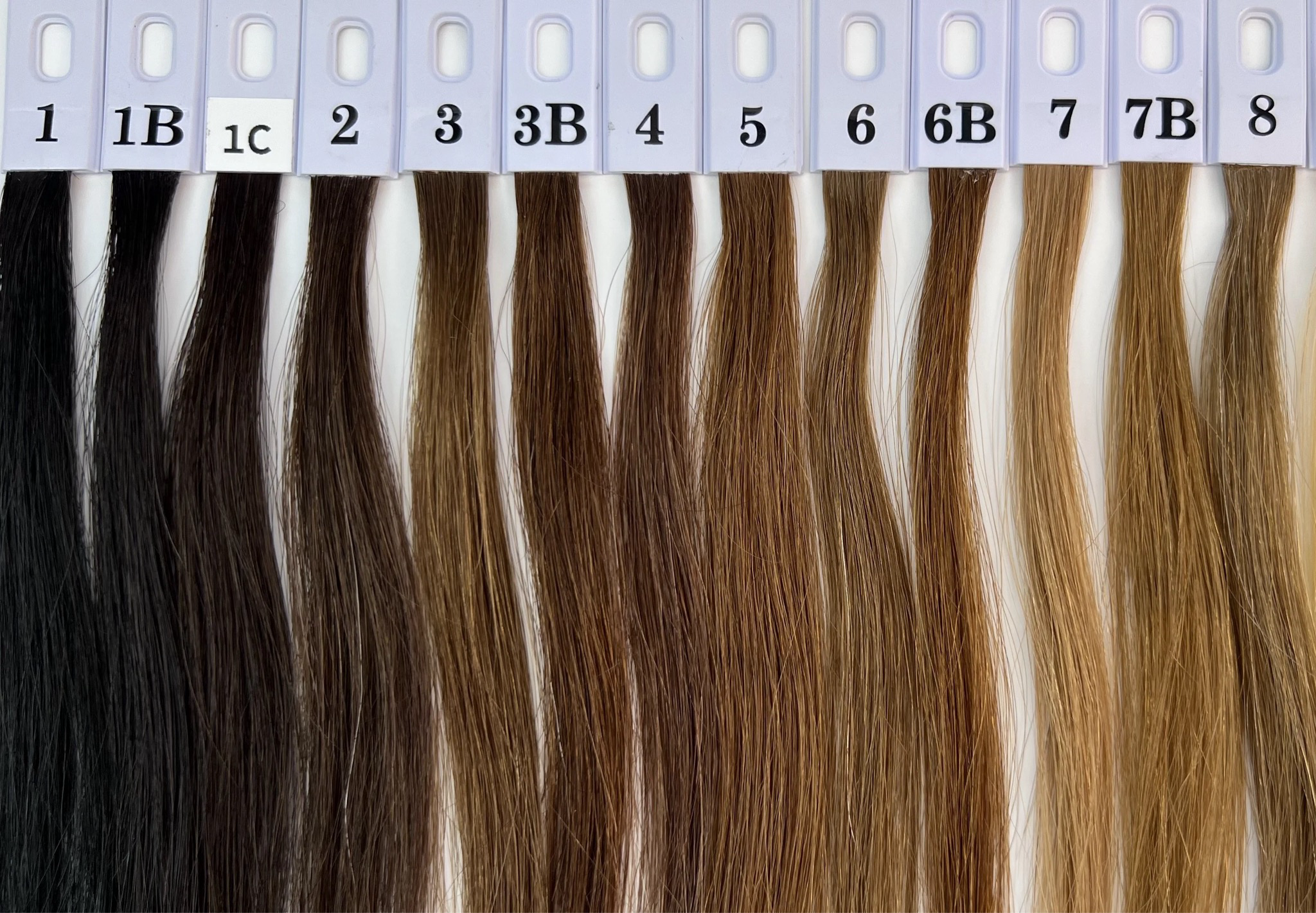 #Natural black 20” V-Light Hair Extensions- (Straight) 150g