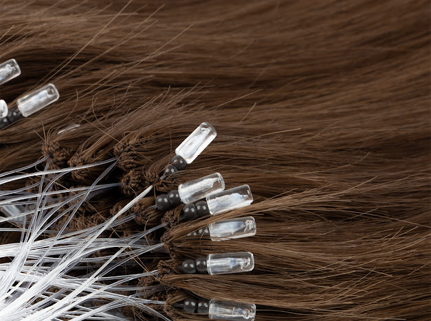 SAHAIR Slavic XO Nano extensions 20”- #2warm Classic Chocolate Brown- 100g