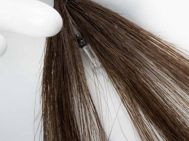 SAHAIR Slavic XO Nano extensions 20”- #2ash Classic Dark Brown- 100g