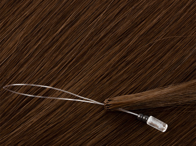 SAHAIR Slavic XO Nano extensions 20”- #2warm Classic Chocolate Brown- 100g