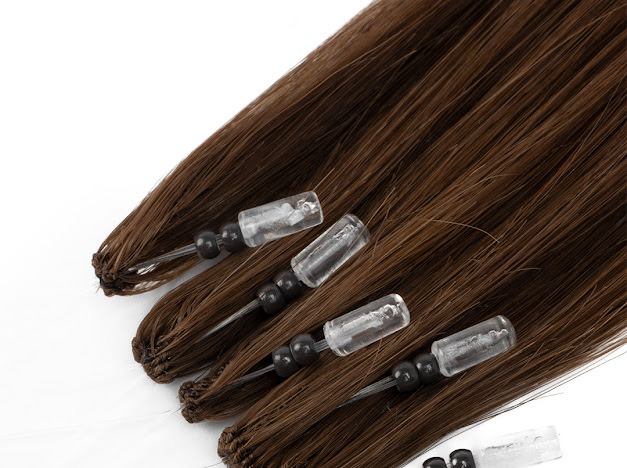 SAHAIR Slavic XO Nano extensions 20”- #2warm Classic Chocolate Brown- 100g