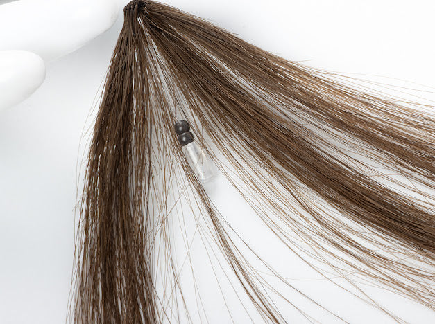 SAHAIR Slavic XO Nano extensions 20”- #2ash Classic Dark Brown- 100g